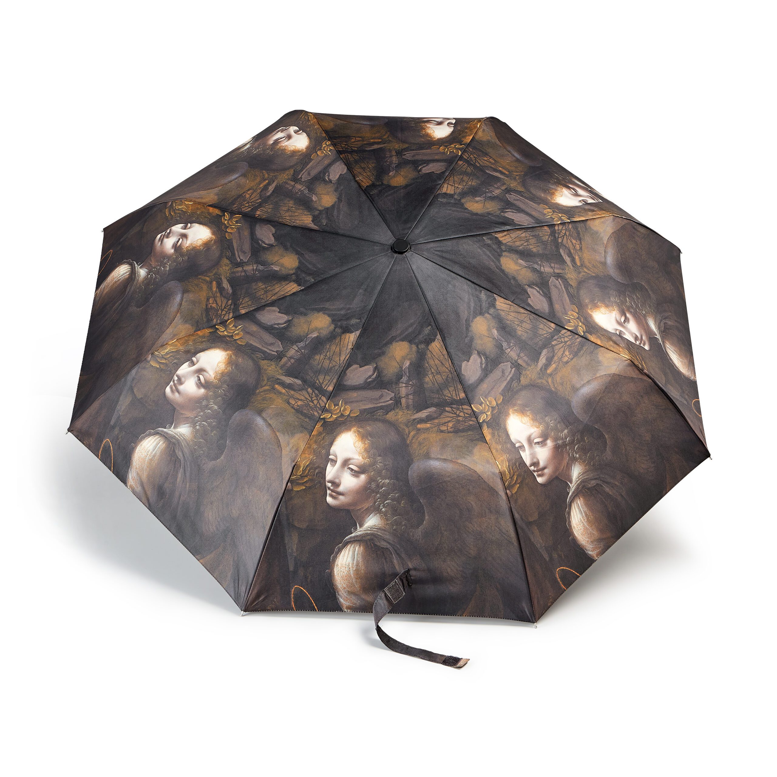 Fulton Minilite Trippy Bloom Ombrellone Pieghevole, Stampa Multicolore, Leggero E Resistente Al Vento