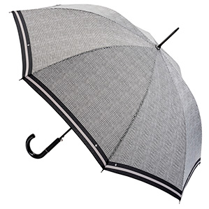 Women walking auto umbrella